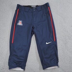Arizona Wildcats Nike Softball Pant Women Medium Custom Vapor Pro 3/4 881247 NEW